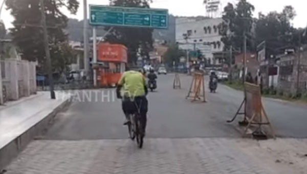 சென்னையில் இருந்து கொடைக்கானல் மலைக்கு சைக்கிள் பயணம்... காரணத்தை கேட்டு அசந்து போன மக்கள்...