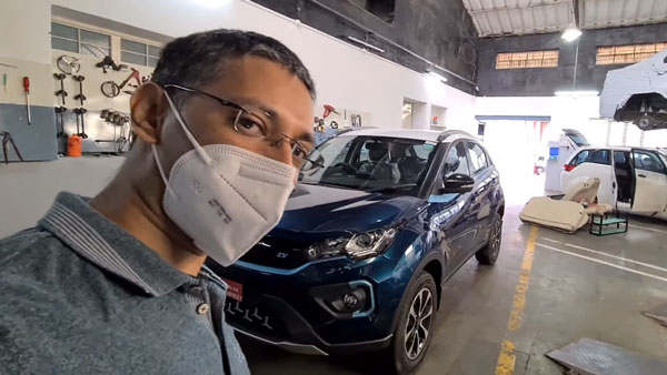 மாடிஃபைடு செய்யப்பட்ட இந்தியாவின் முதல் டாடா நெக்ஸான் இவி கார்... அதுவும் டெலிவிரி செய்யப்பட்ட அன்றே