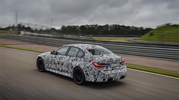 கவர்ந்திழுக்கும் பச்சை நிறத்தில் வெளிவரவுள்ள 2021 பிஎம்டபிள்யூ எம்3 செடான்... புதிய டீசர் படங்கள்...