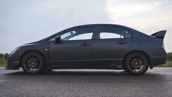 இதுதான் இந்தியாவின் வேகமான ஹோண்டா சிவிக் காராம்...! என்ஜினின் அதிகப்பட்ச ஆற்றல் 450 பிஎச்பி