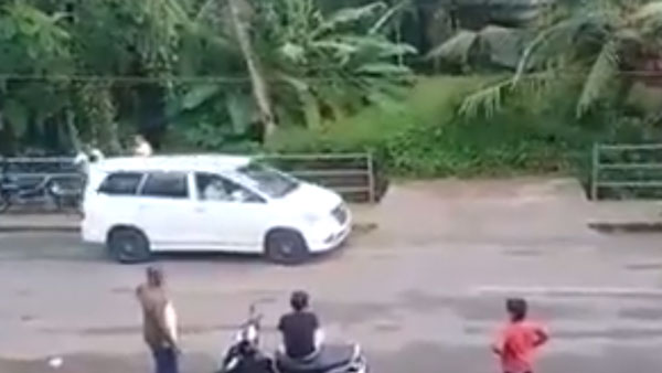 காரை எப்படி பார்க் செய்வதுனு இவருகிட்ட கத்துக்கோங்க... ஆனா, மிஸ் ஆச்சுன காரோட கத குளோஸ்தான்..!