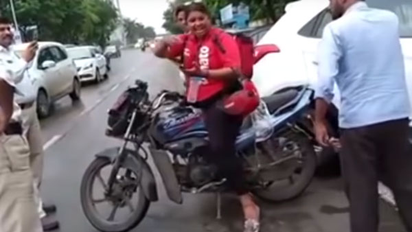 போலீசாரை தகாத வார்த்தைகளில் திட்டிய டெலிவரி கேர்ள்! இப்படி ஒரு தண்டனையை எதிர்பார்த்திருக்க மாட்டார்