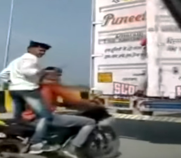 சினிமாவை மிஞ்சும் சம்பவம்... பைக்கில் இருந்து லாரிக்கு தாவி கொள்ளை... உள்ளே என்ன இருந்தது தெரியுமா?