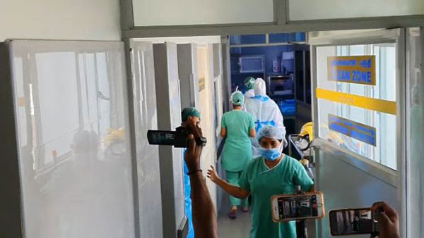 களத்தில் இறங்கிய போலீஸ்... மதுரையில் இருந்து நாகர்கோவிலுக்கு மின்னல் வேகத்தில் சென்ற ஆம்புலன்ஸ்...