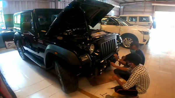 அறிமுகமான முதல் நாளிலேயே மாடிஃபை செய்யப்பட்ட 2020 மஹிந்திரா தார்... ‘டெமோ’விற்காக இந்த காரா...?