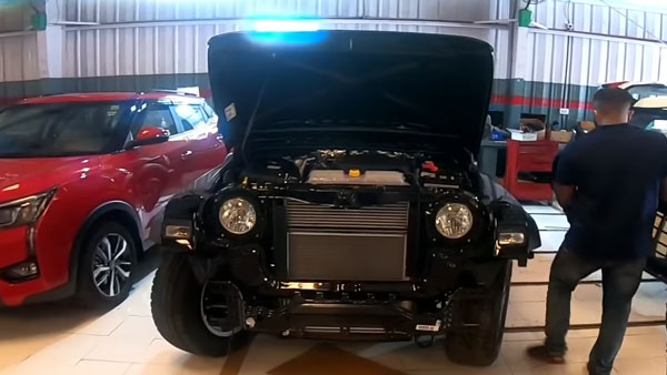 அறிமுகமான முதல் நாளிலேயே மாடிஃபை செய்யப்பட்ட 2020 மஹிந்திரா தார்... ‘டெமோ’விற்காக இந்த காரா...?