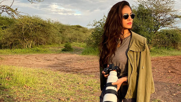 இத பாத்தா தளபதியே அசந்து போயிருவாரு... இமயமலையில் மாஸ்டர் ஹீரோயின் செய்த காரியம்... என்னனு தெரியுமா?