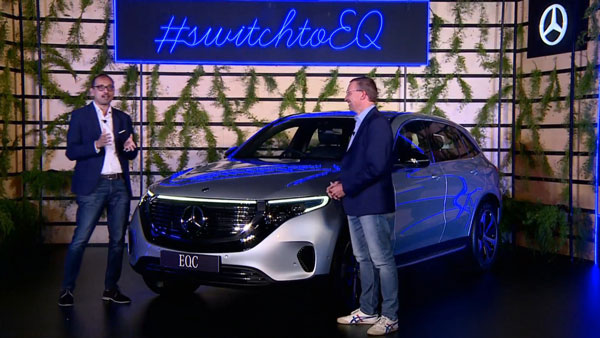 இந்தியாவின் முதல் சொகுசு எலெக்ட்ரிக் கார்...விற்பனைக்கு வந்தது மெர்சிடிஸ் பென்ஸ் இக்யூசி!