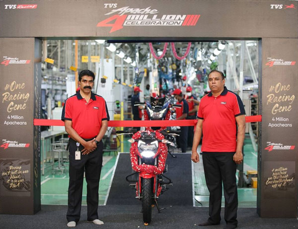 உலகளவில் டிவிஎஸ் அப்பாச்சி பைக்குகளுக்கு கிடைத்த புதிய அந்தஸ்து... இதெல்லாம் வேற லெவல்...