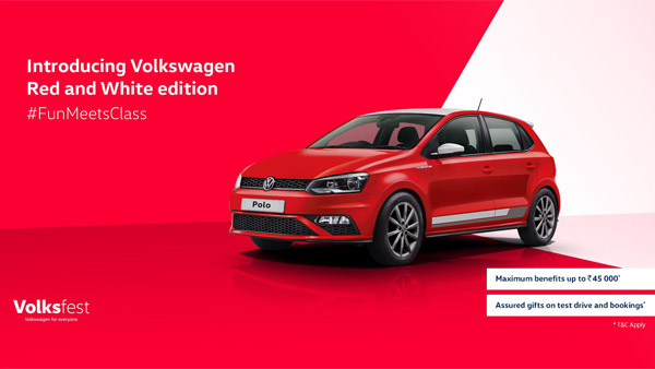 கண்ணை கவரும் வெள்ளை & சிவப்பு நிறத்தில் ஃபோக்ஸ்வேகன் போலோ & வெண்டோ ஸ்பெஷல் எடிசன்கள் அறிமுகம்...