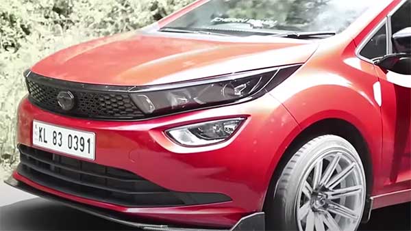 இந்தியாவின் முதல் மாடிஃபை டாடா அல்ட்ராஸ் கார் இதுதான் போல!! பார்க்க சும்மா நச்சுனு இருக்கு!