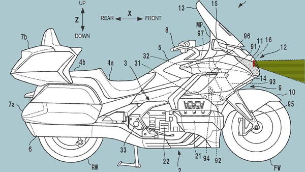 மோட்டார்சைக்கிள் வரலாற்றில் புதிய முயற்சி!! ஹோண்டா கோல்டுவிங் பைக்கில் அடாப்டிவ் க்ரூஸ் கண்ட்ரோல்