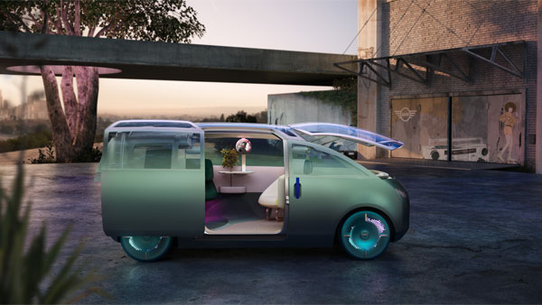 லிவிங் ரூம் வசதியுடன் கார்... பிரபல நிறுவனத்தின் கான்செப்ட் மாடல் கார் அறிமுகம்... ஃபோட்டோவே சும்மா அல்லுது!