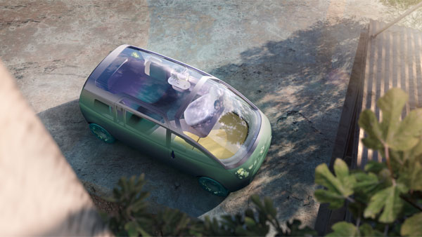 லிவிங் ரூம் வசதியுடன் கார்... பிரபல நிறுவனத்தின் கான்செப்ட் மாடல் கார் அறிமுகம்... ஃபோட்டோவே சும்மா அல்லுது!