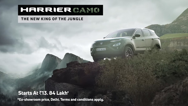 சாஃபாரி பிரியர்களுக்காக டாடாவின் ஹெரியர் கேமோ கார்!! அதே பச்சை நிறத்தில் விற்பனைக்கு வந்தது சாஃபாரி பிரியர்களுக்காக டாடாவின் ஹெரியர் கேமோ கார்!! அதே பச்சை நிறத்தில் விற்பனைக்கு வந்தது