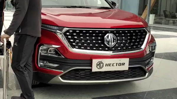 விரைவில் வெளிவருகிறது 2021 எம்ஜி ஹெக்டர் ஃபேஸ்லிஃப்ட்டின் விளம்பர வீடியோ!! ஸ்பை படங்கள் கசிந்தன