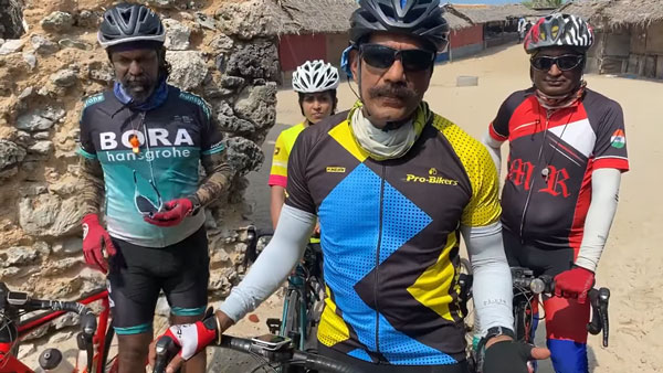 சூப்பர் சார்... சென்னையில் இருந்து ராமேஸ்வரத்திற்கு சைக்கிளில் போக இவ்வளவு நேரம்தானா? சைலேந்திர பாபு அசத்தல்!