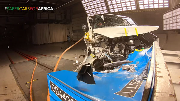 மோதல் பரிசோதனையில் மண்ணை கவ்விய சீன தயாரிப்பு... நல்ல வேல நம்ம ஆளுங்க தப்பிச்சிட்டாங்க...