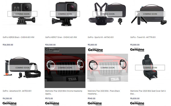 போதும் போதும் என்றாலும் 2020 தாருக்கு ஆக்ஸஸரீகளை வாரி வழங்கும் மஹிந்திரா!! புதிய தொகுப்புகள் அறிவிப்பு