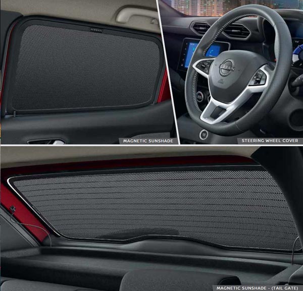 நிஸான் மேக்னைட் காருடன் இந்த ஆக்ஸஸரீ தொகுப்புகளையும் சேர்த்து வாங்கலாம்!! விலை எல்லாம் ரொம்ப குறைவு!