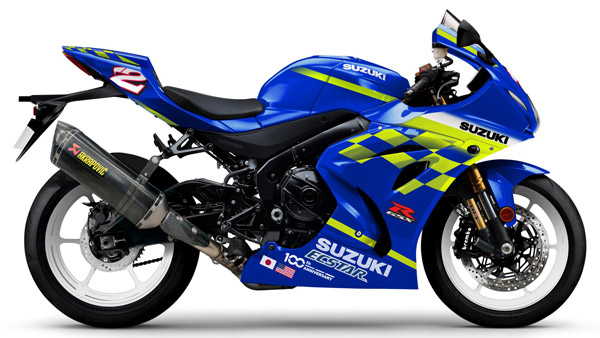 மோட்டோஜீபி சாம்பியன்களை கவுரவிக்க ஸ்பெஷல் சூப்பர் பைக்கை வெளியிட்ட சுஸுகி!