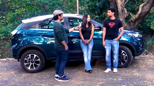 டாடா நெக்ஸான் எலெக்ட்ரிக் காரில் மும்பை-டூ-டெல்லி சென்று வந்த இளம் தம்பதி