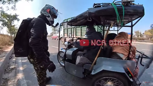 புல்லட் மீது ரொம்ப ஆசை... மனைவியுடன் பயணிக்க 3 சக்கர வாகனமாக மாற்றிய முதியவர்... இதற்கான செலவு எவ்வளவு தெரியுமா?