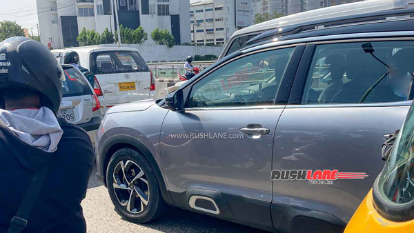 வேற லெவல் ஸ்டைலு... இந்திய சாலையில் காட்சித்தந்த சிட்ரோன் சி5 ஏர்க்ராஸ்!! ஆனா விலையை பார்த்தா ஆசையே போயிரும்