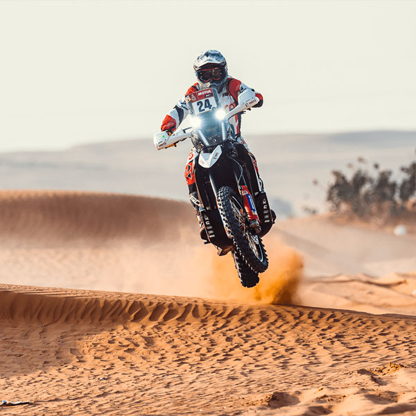 டக்கார் ராலியில் ஆறாவது ஸ்டேஜ் நிறைவு... இந்திய வீரர் ஹரீத் நோவா முன்னேற்றம்!