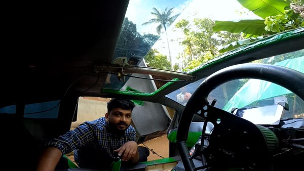 கேரளா மேட் லம்போ... வேஸ்டுகளை வைத்தே அட்டகாசமான ஹூராகேன் காரை உருவாக்கிய இளைஞர்... வெற லேவல்!!