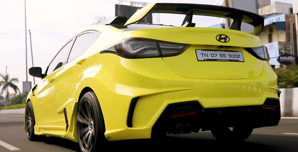 லம்போர்கினி கார்களையே மிஞ்சிவிடும் தோற்றத்தில் ஹூண்டாய் எலண்ட்ரா!! மாடிஃபை செய்தால் இப்படி இருக்கனும்