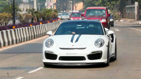 பொது சாலையில் போர்ஷே காரை ஓட்டி வந்த பிரபல கிரிக்கெட் வீரர்... யார்னு தெரிஞ்சா அசந்திருவீங்க...