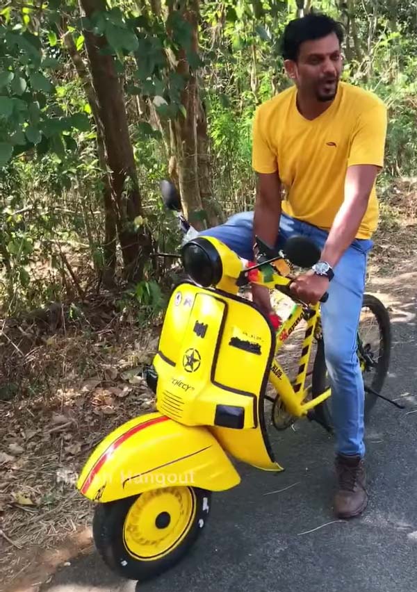 இந்தியா முழுக்க போகணும்... சைக்கிளை அட்டகாசமாக மாடிஃபிகேஷன் செய்த சிறுவன்... எப்படினு தெரிஞ்சா அசந்திருவீங்க