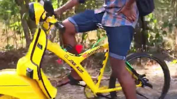 இந்தியா முழுக்க போகணும்... சைக்கிளை அட்டகாசமாக மாடிஃபிகேஷன் செய்த சிறுவன்... எப்படினு தெரிஞ்சா அசந்திருவீங்க