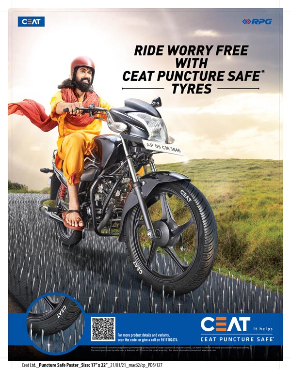 பஞ்சரே ஆகாது... சூப்பர் டயருக்காக வீடியோ வெளியிட்ட சியாட்... விளம்பரத்துல இருக்கவர் யாருனு தெரியுதா?..