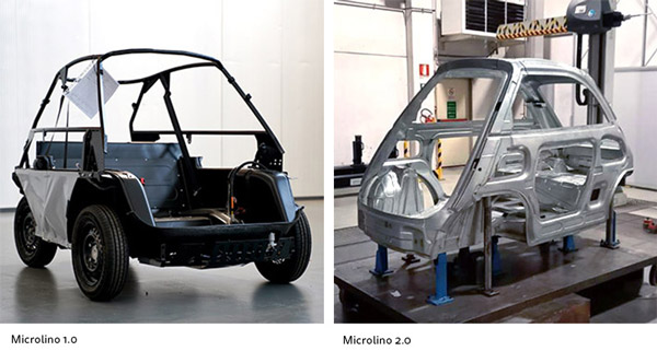 ரொம்ப வித்தியாசமான தோற்றத்தில் உருவாக்கப்பட்ட மின்சார கார்... கதவு இருக்கும் பக்கத்தை பார்த்த வாயடைச்சு நிப்பீங்க!!