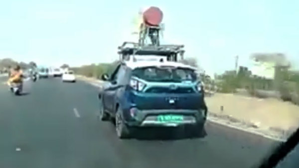 டாடா நெக்ஸான் எலக்ட்ரிக் காருக்கு உண்டான மரியாதையே போச்சு!! குஜராத்தில் என்ன செஞ்சிருக்காங்கனு பாருங்க...