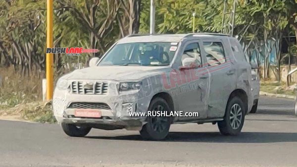 இவ்வளவு பெரியதாகவா!! புதிய ஸ்பை படங்களில் காட்சித்தந்த 2021 மஹிந்திரா ஸ்கார்பியோ!