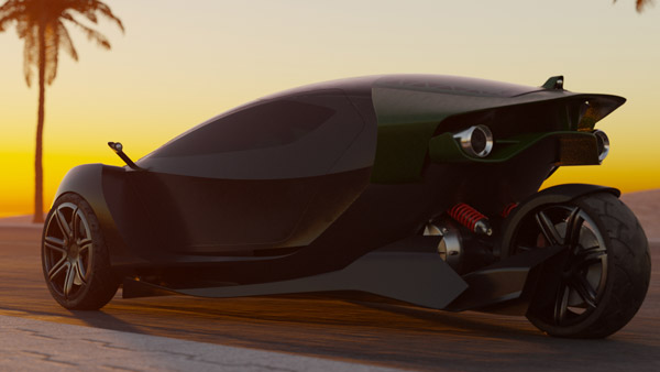 அமெரிக்கர்கள் ரொம்ப அட்வான்ஸாக சென்று கொண்டிருக்கிறார்கள்!! எதிர்காலத்தில் கார் இப்படிதான் இருக்கும் போல...