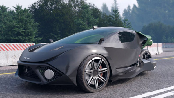 அமெரிக்கர்கள் ரொம்ப அட்வான்ஸாக சென்று கொண்டிருக்கிறார்கள்!! எதிர்காலத்தில் கார் இப்படிதான் இருக்கும் போல...