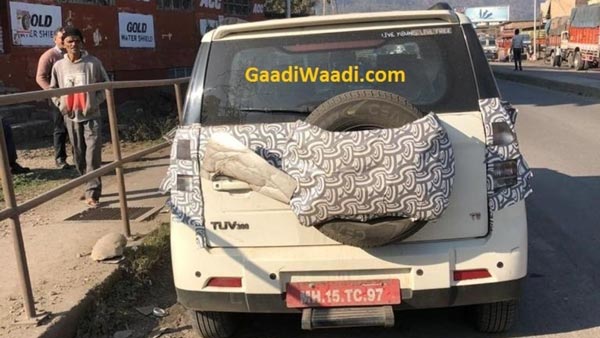 மீண்டும் கேமிரா கண்களில் சிக்கிய புதிய மஹிந்திரா பொலிரோ நியோ!! பொது சாலையில் சோதனை ஓட்டம்