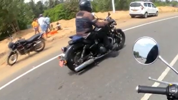 மீண்டும் நெடுஞ்சாலையில் காட்சிதந்த ராயல் என்பீல்டின் புதிய 650சிசி க்ரூஸர் பைக்!! வீடியோ இதோ...