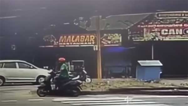 நிச்சயம் இவரு ஏதோ புண்ணியம் செஞ்சிருக்கணும்... நூலிழையில் உயிர்தப்பிய இளைஞர்... பரபரப்பு சிசிடிவி வீடியோ!