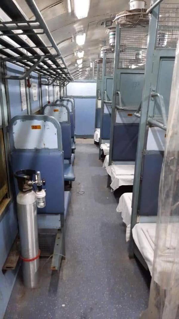 கோவிட்-19 சிகிச்சை அறையாக மாறிய ரயில் பெட்டிகள்... எத்தனை ஆயிரம் படுக்கைகள் தயாராக இருக்கு தெரியுமா?..