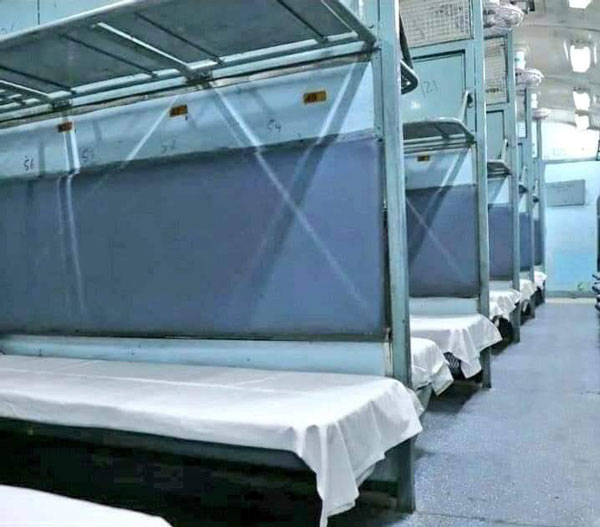 கோவிட்-19 சிகிச்சை அறையாக மாறிய ரயில் பெட்டிகள்... எத்தனை ஆயிரம் படுக்கைகள் தயாராக இருக்கு தெரியுமா?..