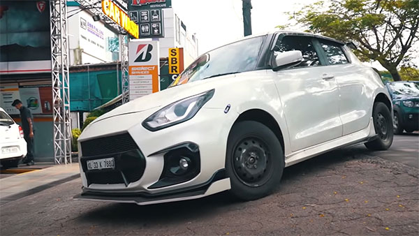 கேரளாவில் தான் இப்படிப்பட்ட கார்களை எல்லாம் பார்க்க முடியும்!! ஏர் சஸ்பென்ஷன் உடன் 2021 மாருதி ஸ்விஃப்ட்!