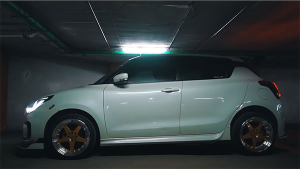 கேரளாவில் தான் இப்படிப்பட்ட கார்களை எல்லாம் பார்க்க முடியும்!! ஏர் சஸ்பென்ஷன் உடன் 2021 மாருதி ஸ்விஃப்ட்!