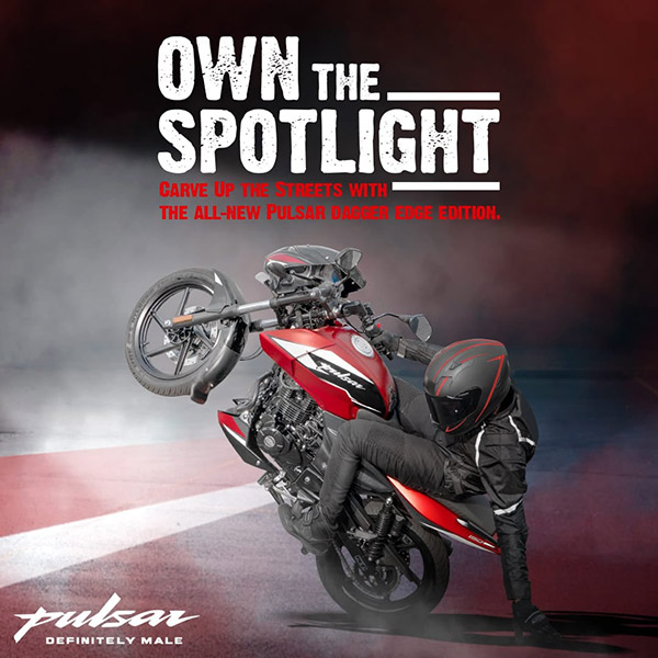 புதிய 'டேக்கர் எட்ஜ்' பல்சர் பைக்குகள் இந்தியாவில் விற்பனைக்கு அறிமுகம்... இந்திய இளைஞர்களை கவர பஜாஜ் அதிரடி!