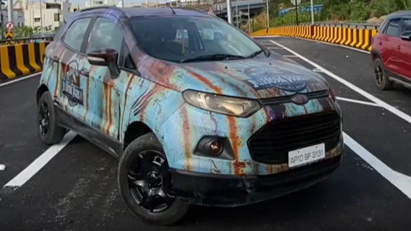 சில மணிநேரங்களில் பழசான புதிய ஃபோர்டு ஈக்கோஸ்போர்ட் கார்!! காரணத்தை யூகிக்கவே முடியாது...