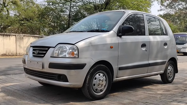 16 வருடங்கள் பழமையான ஹூண்டாய் சாண்ட்ரோ கார்... மீண்டும் புதிய தோற்றத்தில்!!